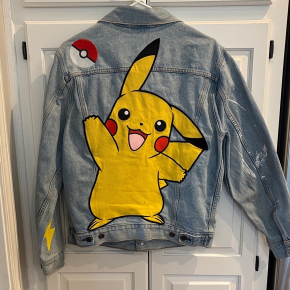 Levi x Pokémon Vintage Trucker Jacket - Picture 5 of 5